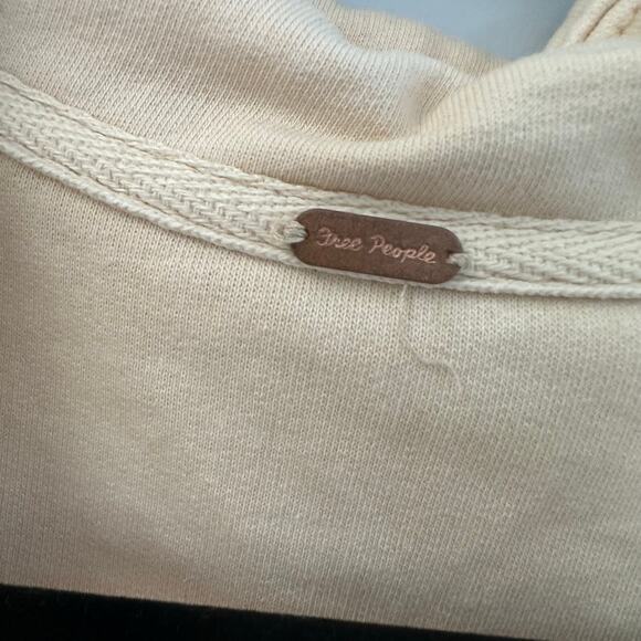 Free People We the Free Ruby Fleece Pink Cotton Shirt Jacket Size Large - Picture 4 of 8